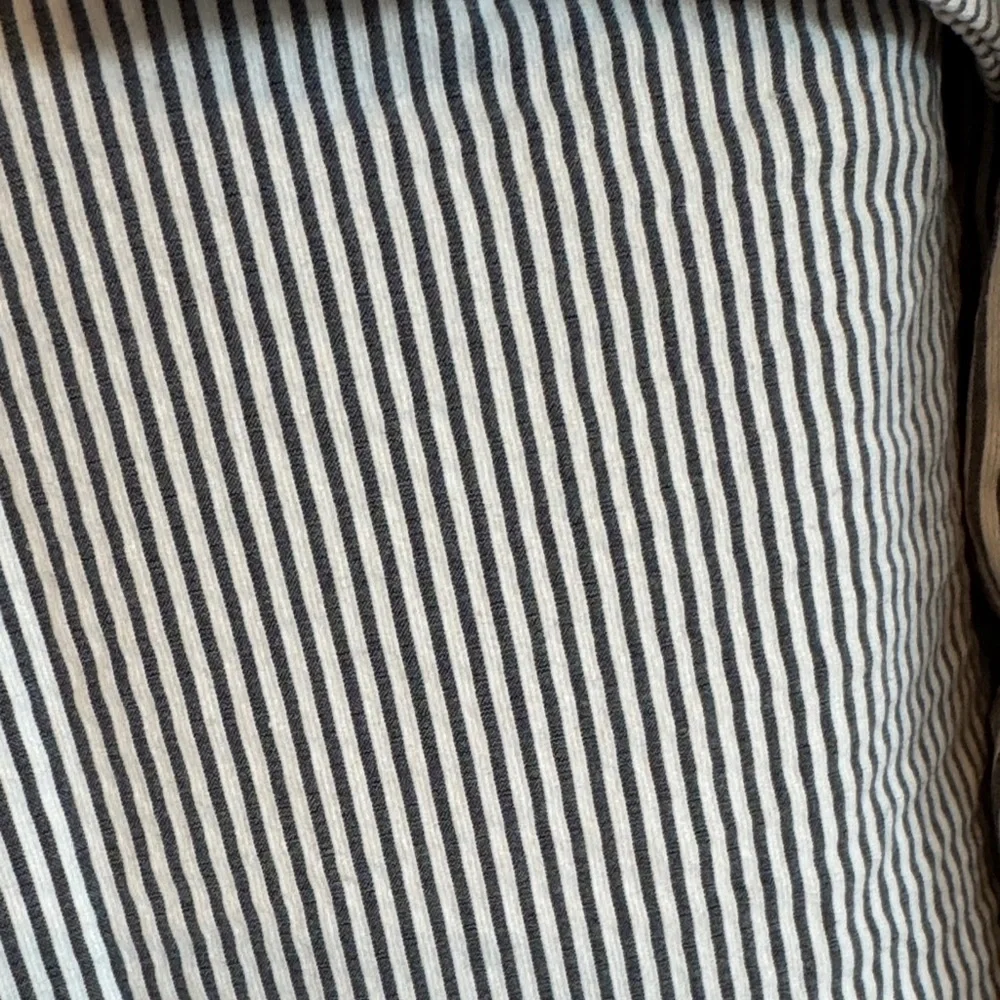 Dalia Pinstripe Blazer in Blue and White - Picture 5 of 5